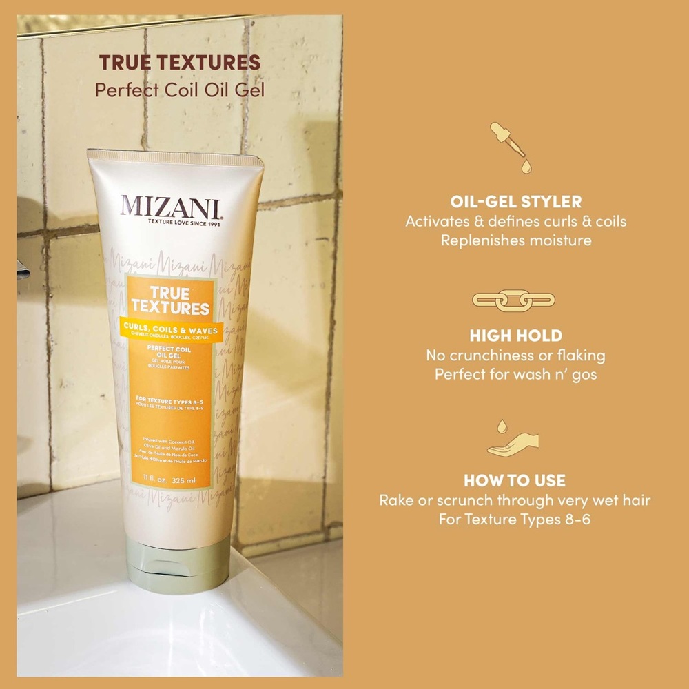 Mizani True Textures Perfect Coil Oil Gel 11 oz
